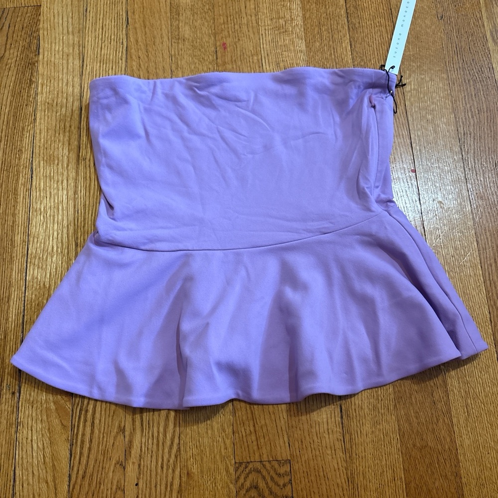 Susana Monaco Violet  Tube Top